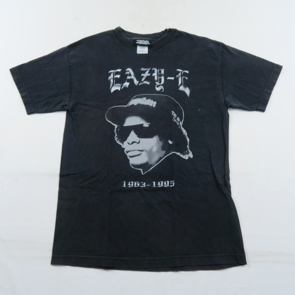 Eazy E Rap T-shirt Ruthless Records Black White Shirt Sz M Y2K Vintage